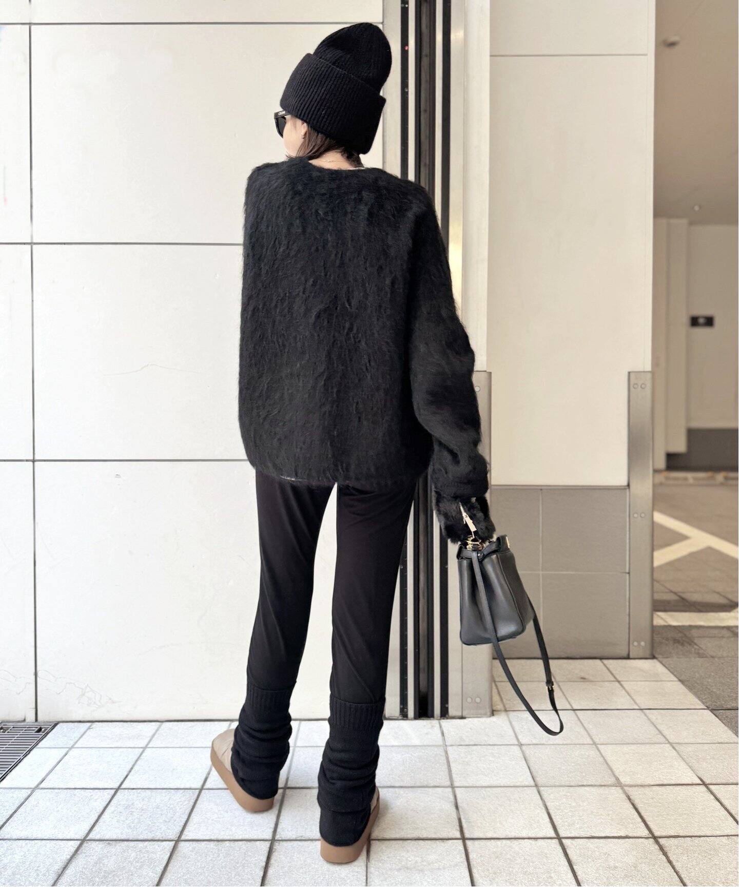 TOTEME/トーテム】ALPACA BOXY KNIT（ニット／セーター）｜L 