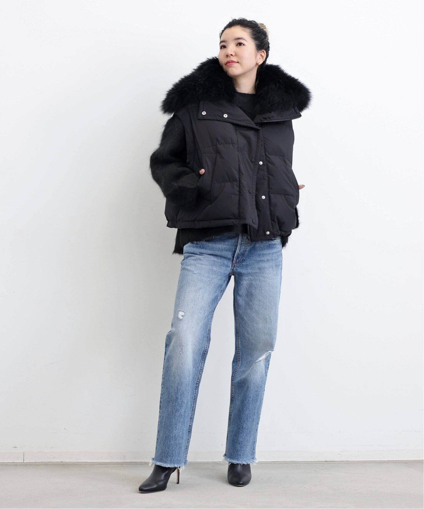 TOTEME/トーテム】ALPACA BOXY KNIT（ニット／セーター）｜L  