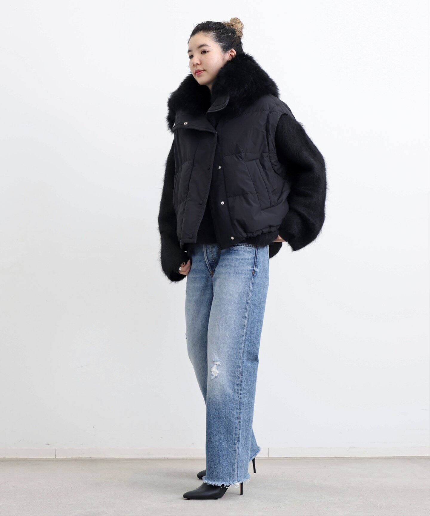 TOTEME/トーテム】ALPACA BOXY KNIT（ニット／セーター）｜L 