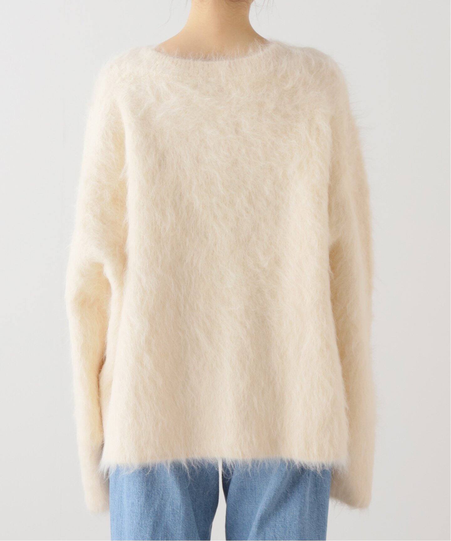 TOTEME/トーテム】ALPACA BOXY KNIT（ニット／セーター）｜L  