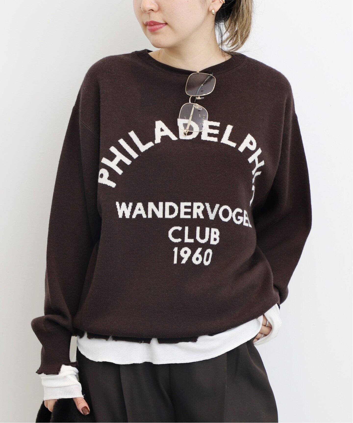 ST.JOHNS 3RD CLUB/セントジョンズサードクラブ】 PHILADELPHIA KNIT  