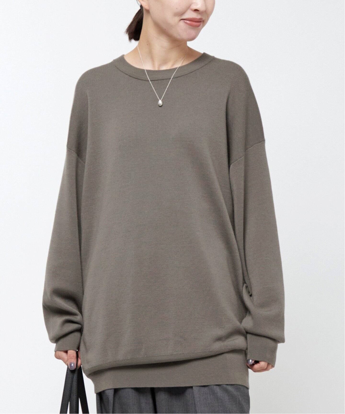 Relax-sized Tunic Pullover（ニット／セーター）｜AP STUDIO 