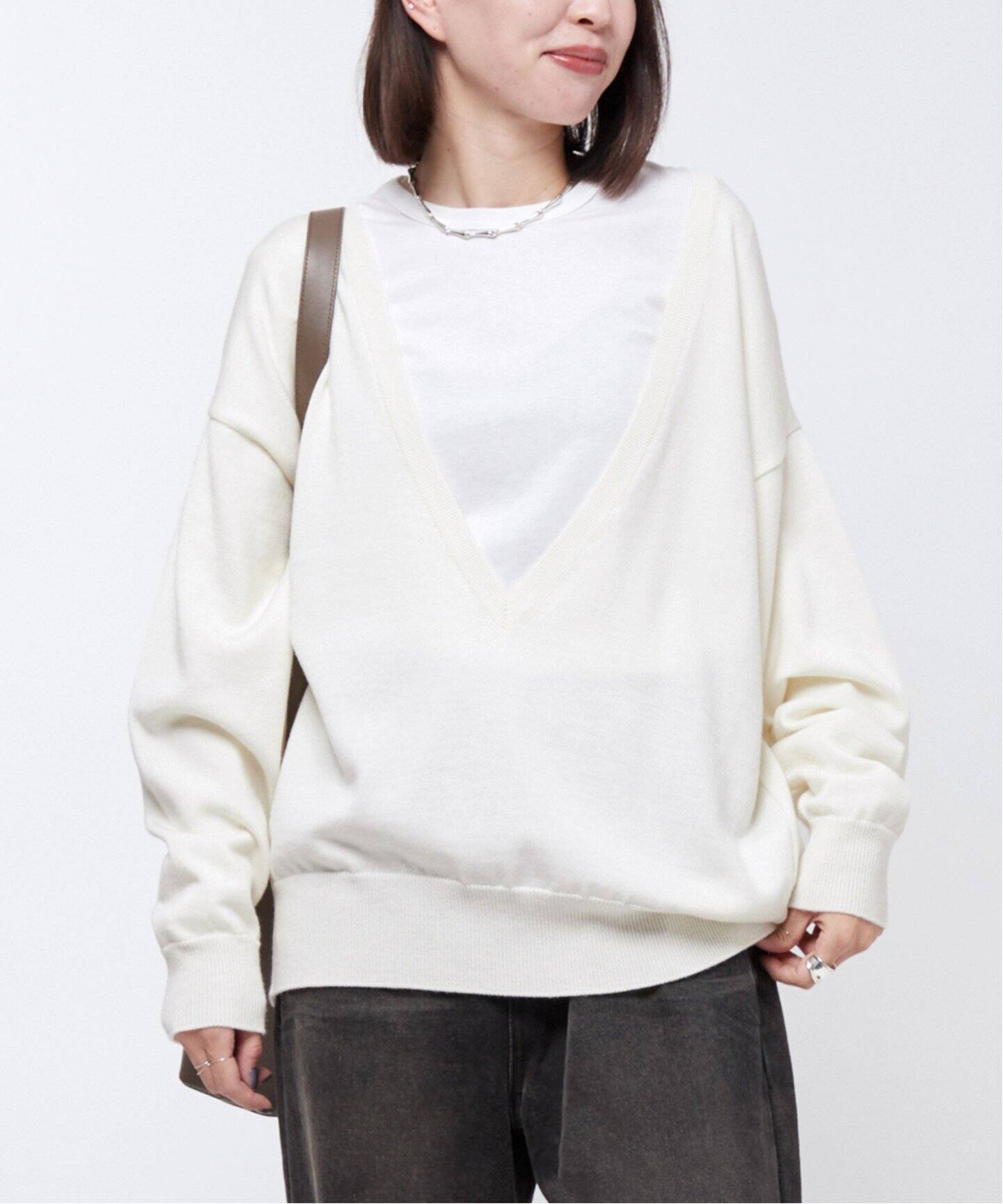 Boys Vneck Knit（ニット／セーター）｜AP STUDIO（エーピー 