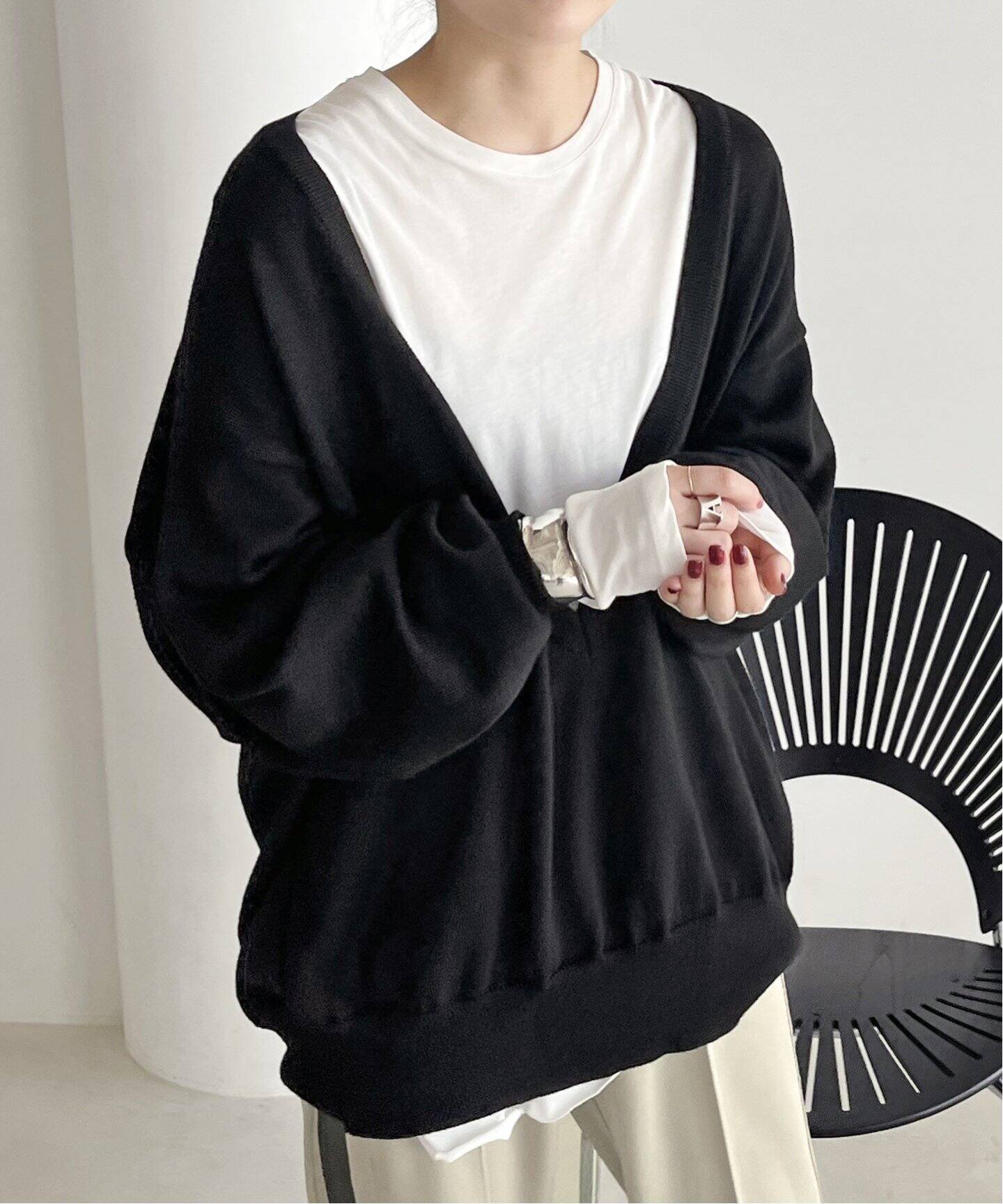 Boys Vneck Knit（ニット／セーター）｜AP STUDIO（エーピー  