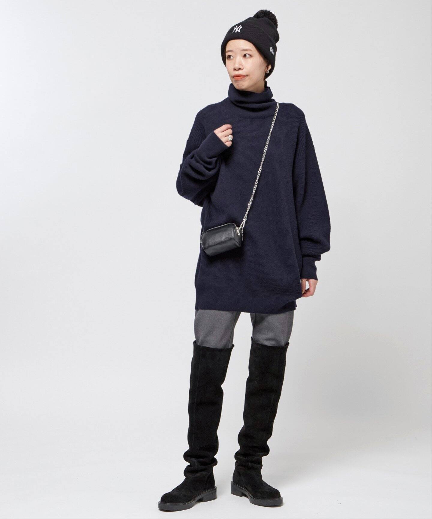 リブタートルネックプルオーバー（ニット／セーター）｜AP STUDIO  