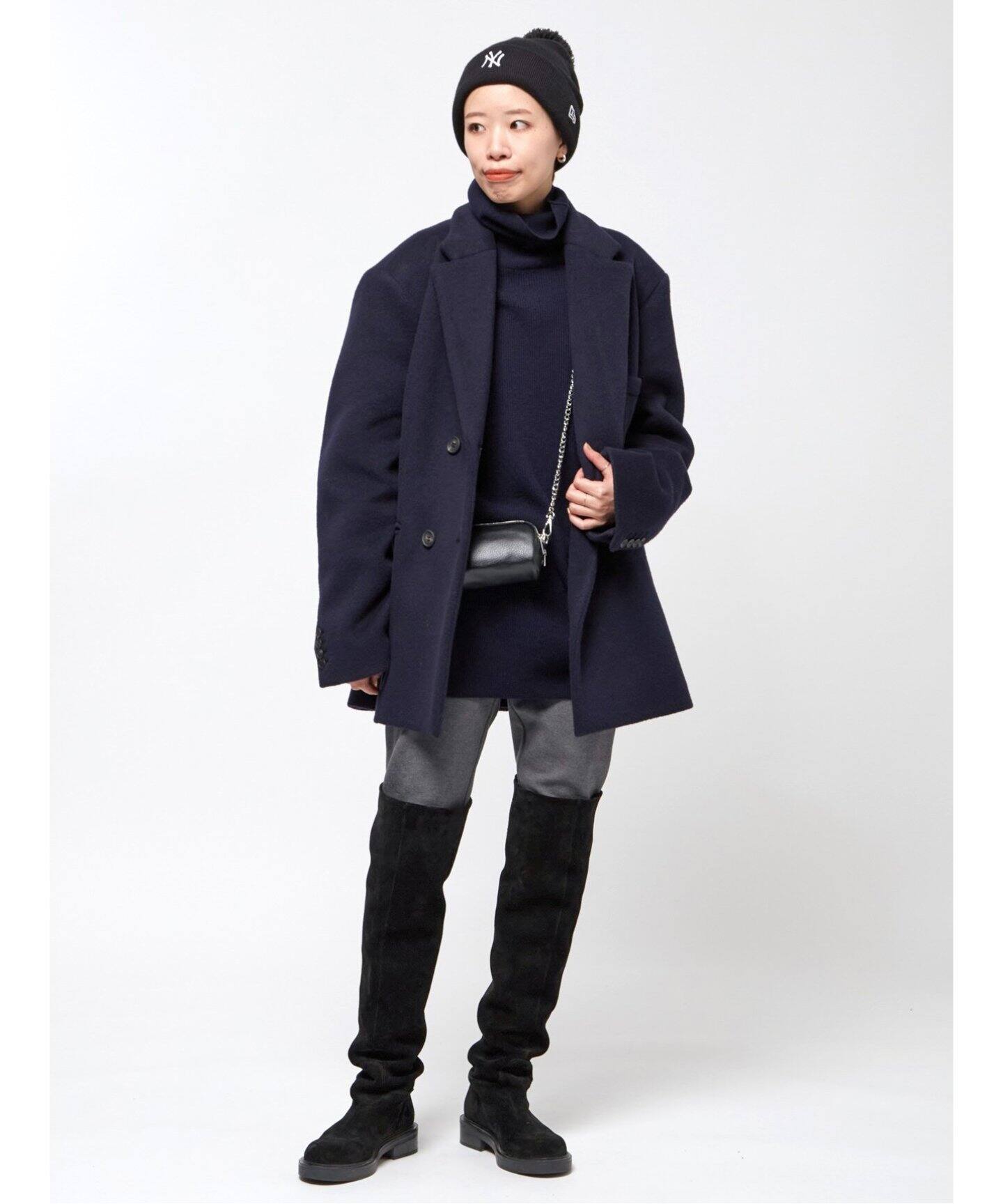 リブタートルネックプルオーバー（ニット／セーター）｜AP STUDIO  