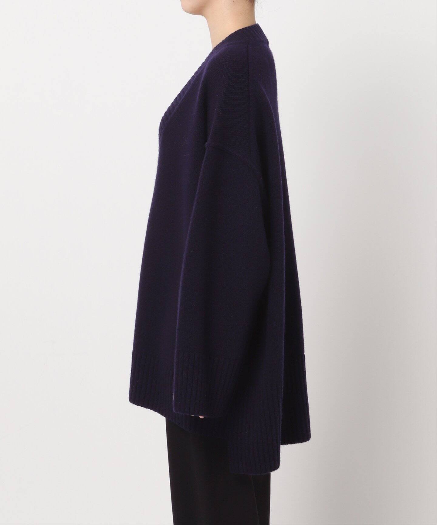 Vネックオーバープルオーバー（ニット／セーター）｜AP STUDIO  