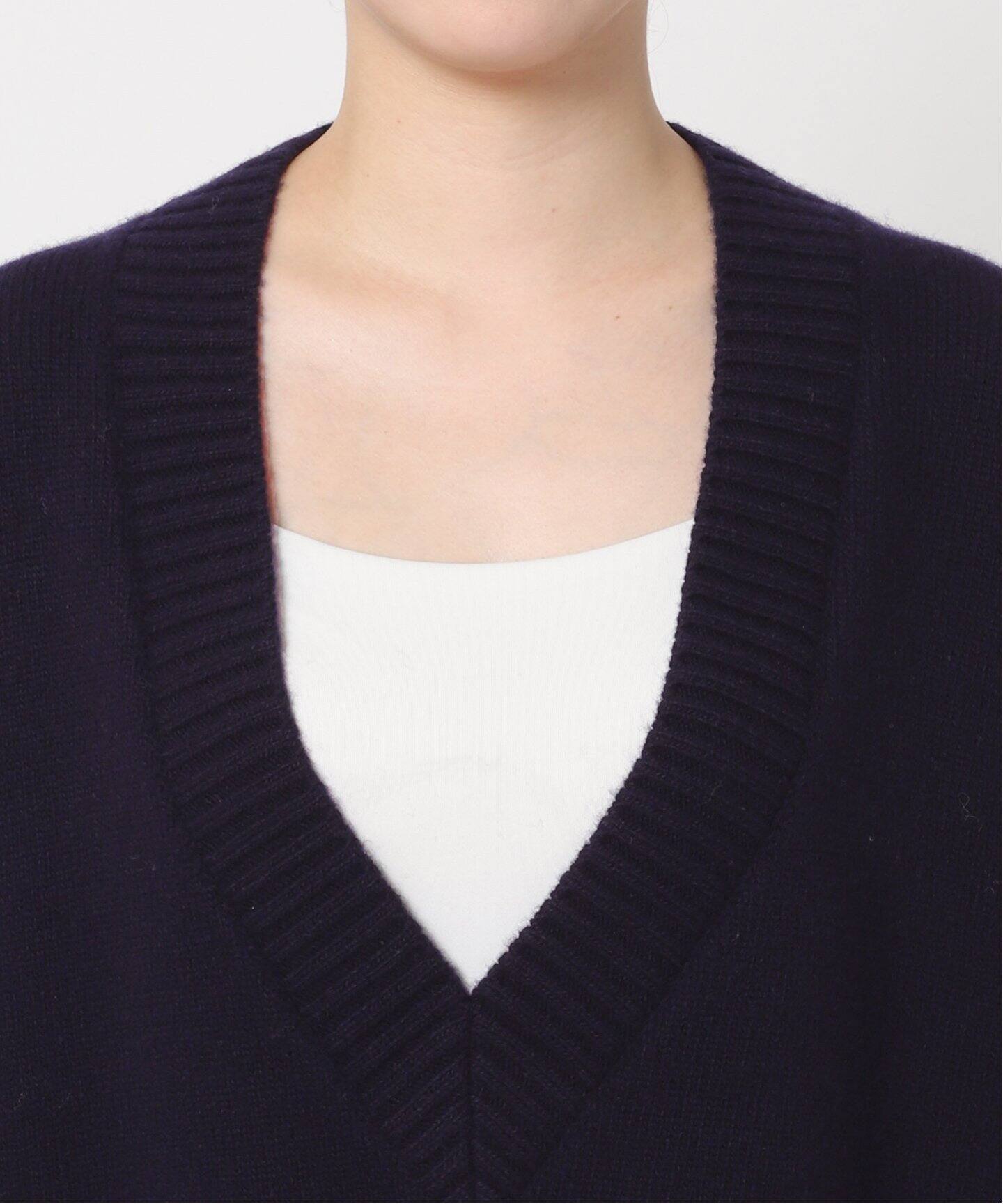 Vネックオーバープルオーバー（ニット／セーター）｜AP STUDIO  