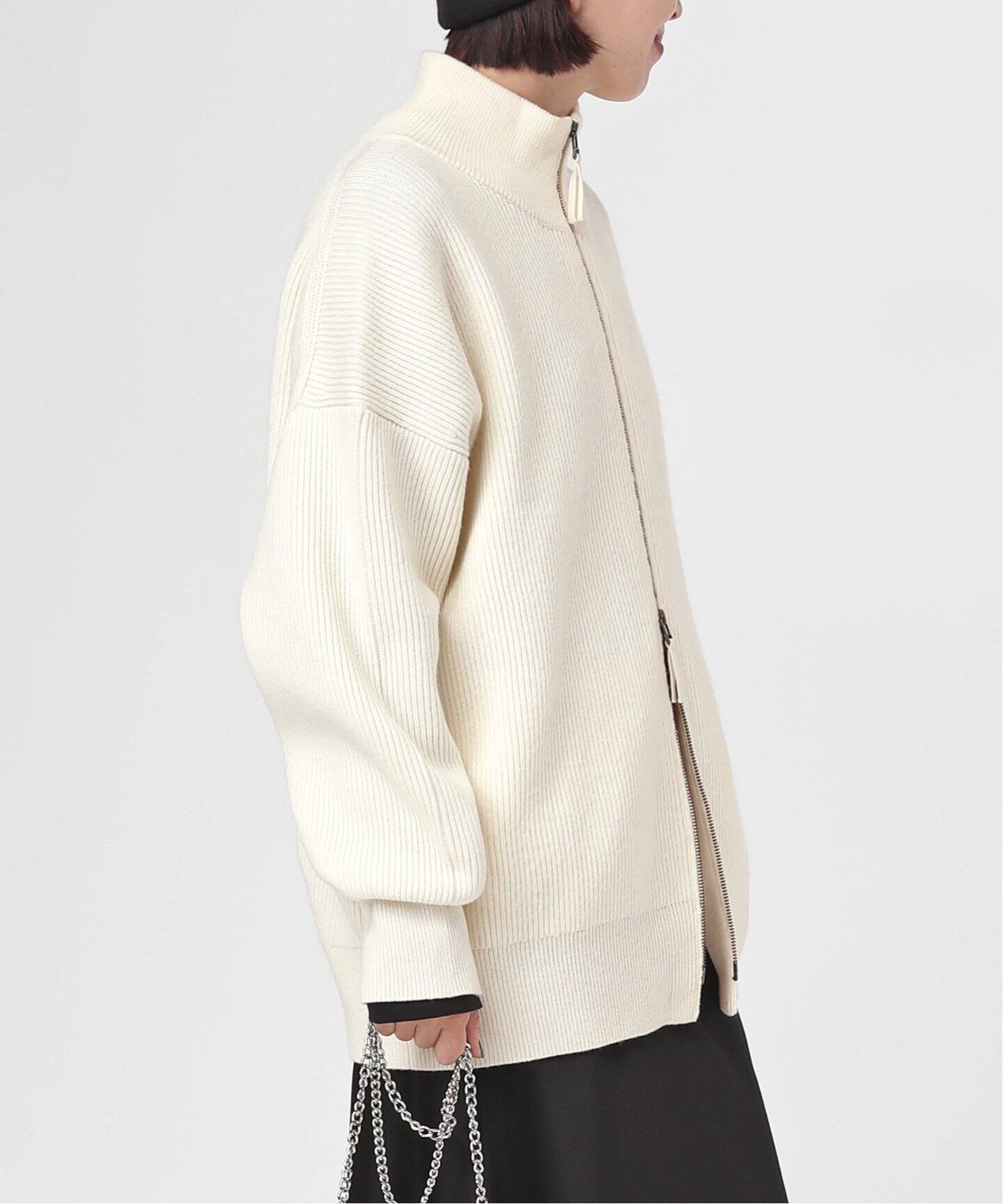 new zip knit blouson（その他ブルゾン／アウター）｜AP STUDIO 