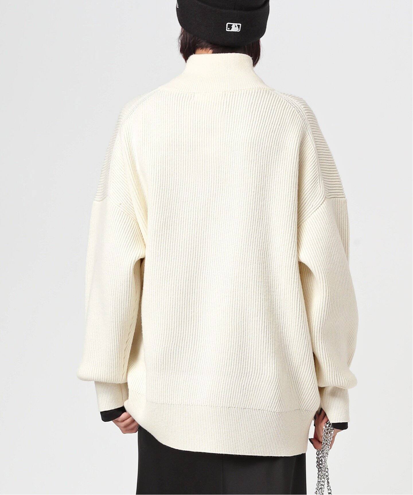 new zip knit blouson（その他ブルゾン／アウター）｜AP STUDIO 