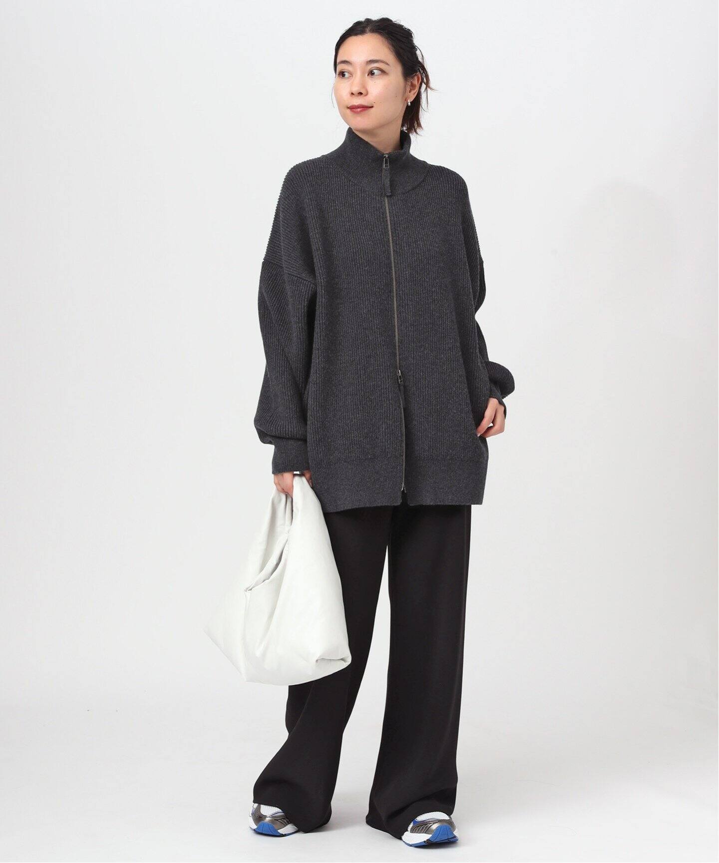 new zip knit blouson（その他ブルゾン／アウター）｜AP STUDIO  
