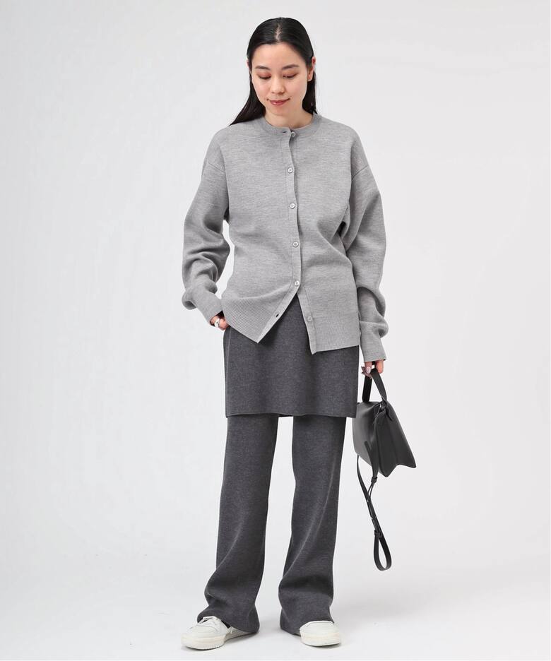 AP STUDIO wool C/N cardigan クルーネックカーディガン - 長袖