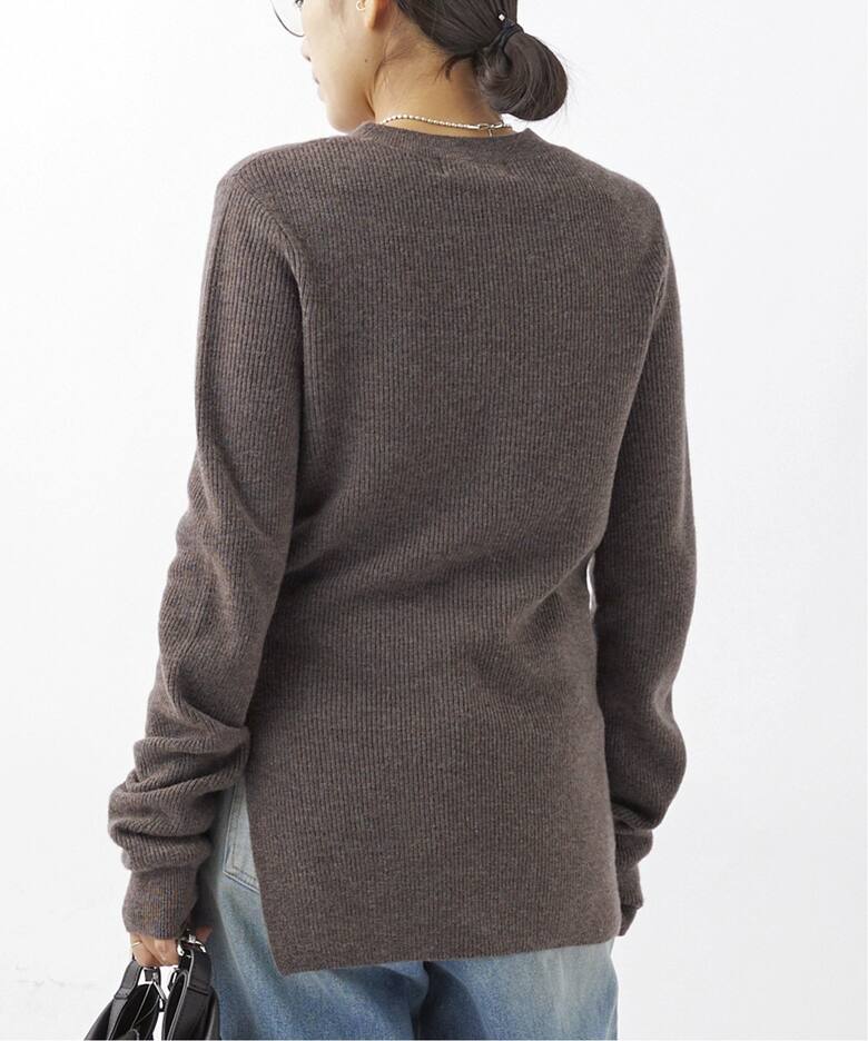 side slit rib Pullover（ニット／セーター）｜AP STUDIO（エーピー  