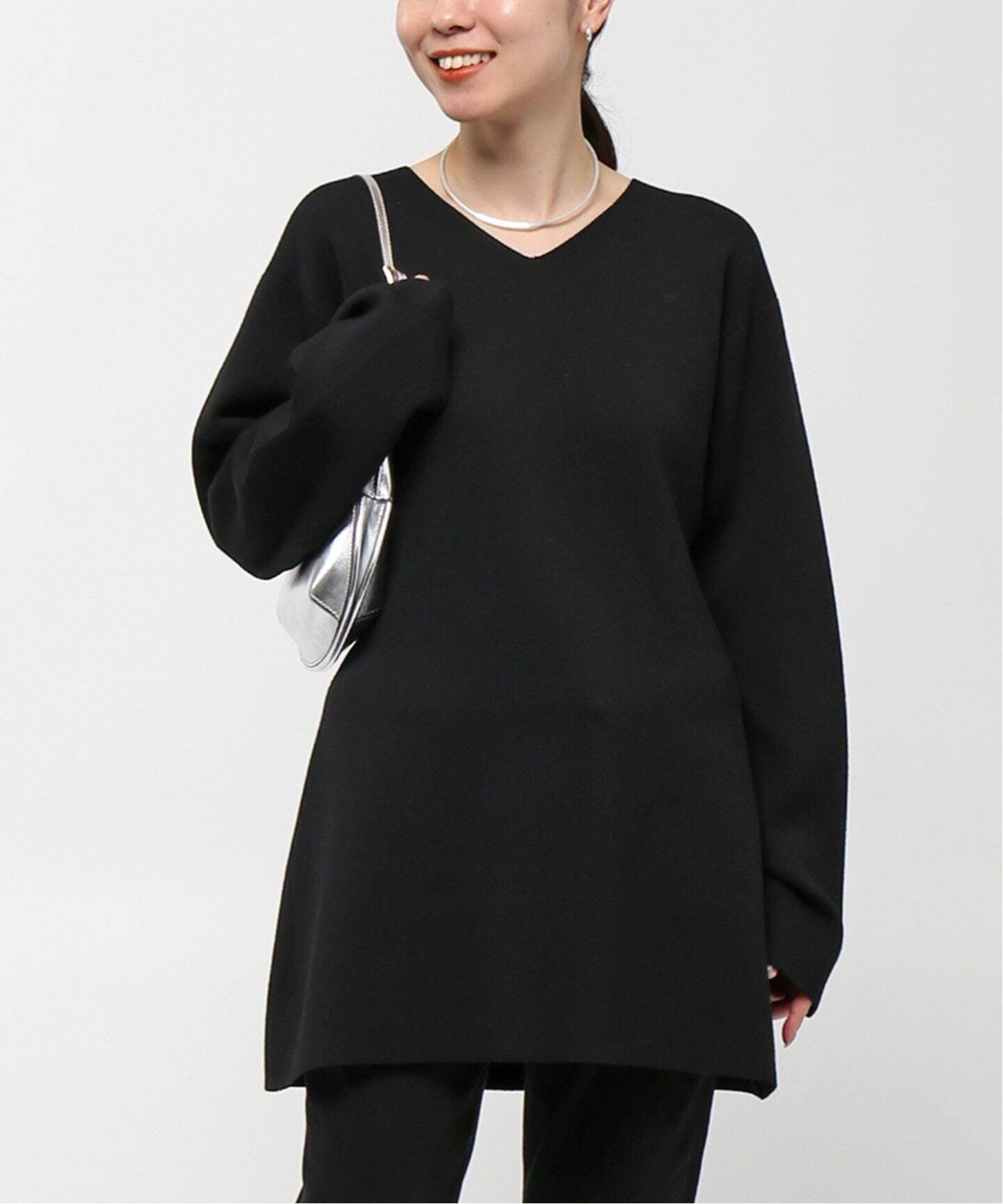 WOOL SMOOTH VNECK PULLOVER（ニット／セーター）｜AP STUDIO 