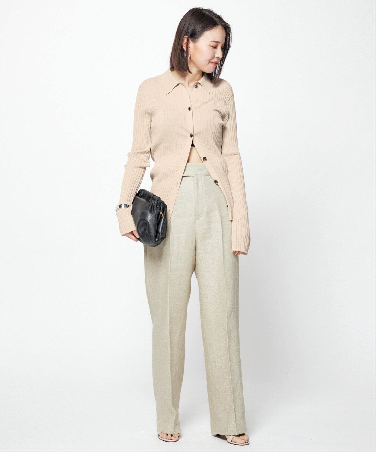 ポロシャツニットカーディガン（カーディガン）｜AP STUDIO（エーピー  