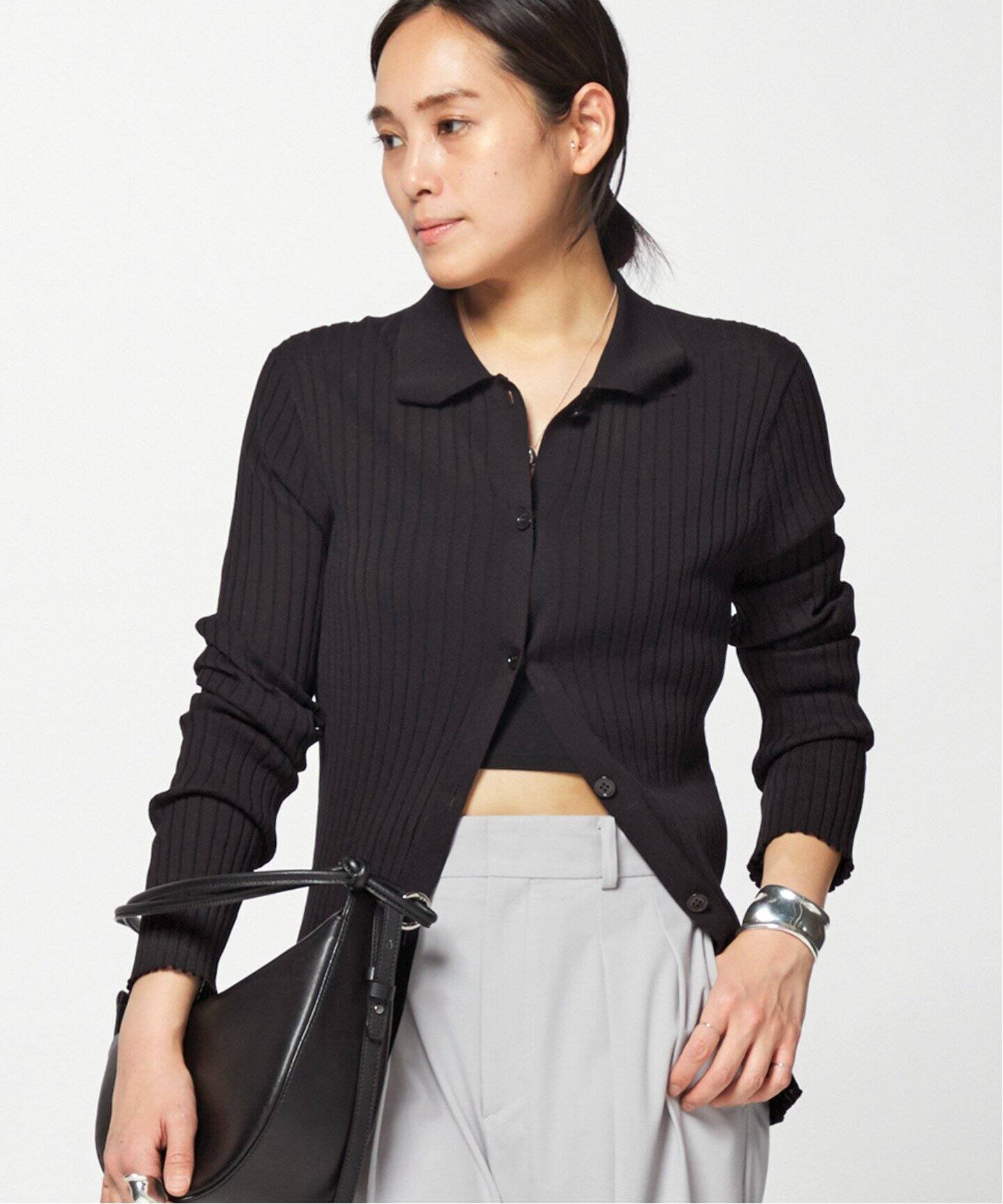 ポロシャツニットカーディガン（カーディガン）｜AP STUDIO（エーピー  