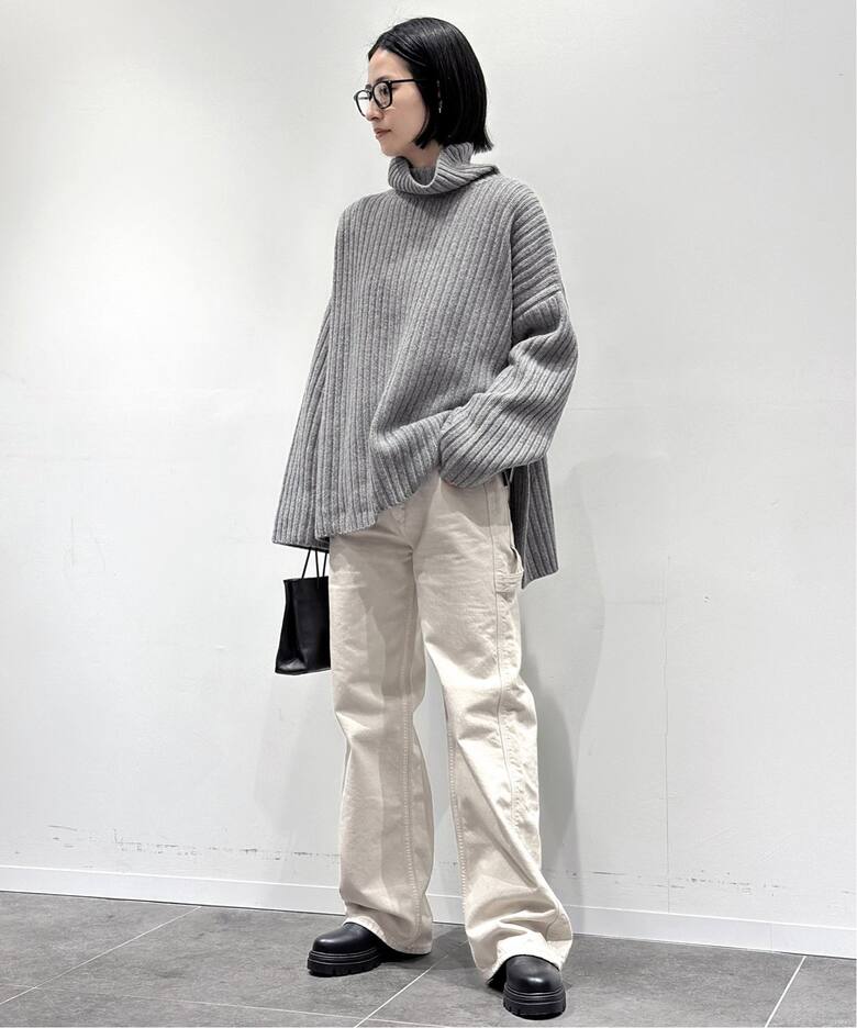 Wide Rib Turtul neck Pullover（ニット／セーター）｜AP STUDIO  