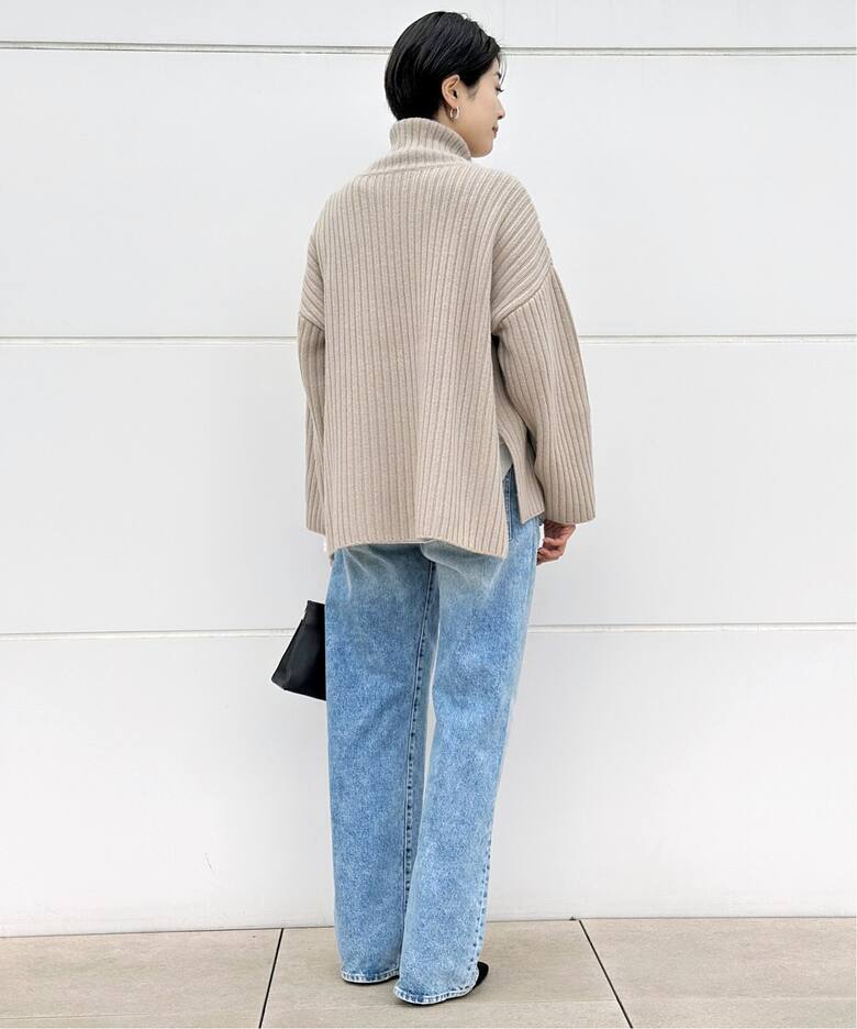 Wide Rib Turtul neck Pullover（ニット／セーター）｜AP STUDIO  