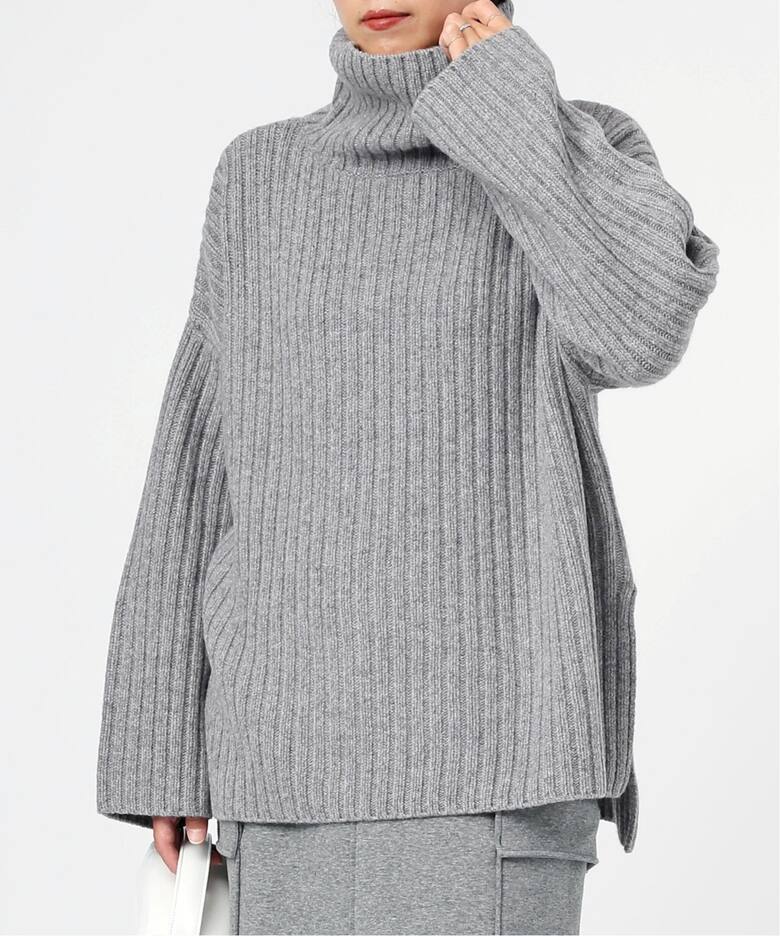 Wide Rib Turtul neck Pullover（ニット／セーター）｜AP STUDIO 