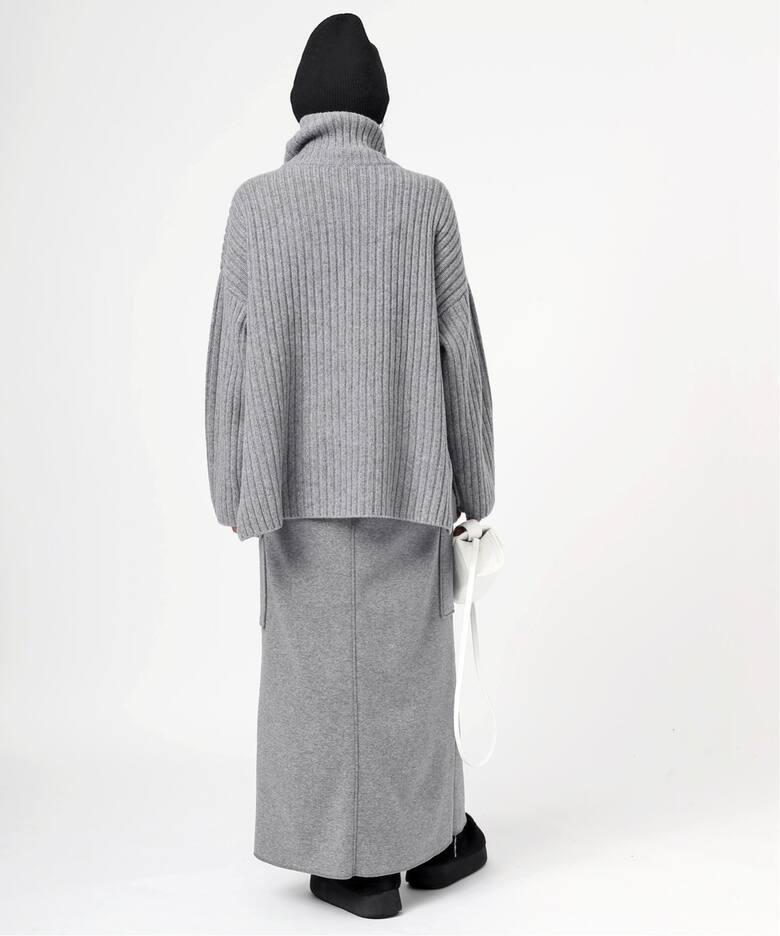 Wide Rib Turtul neck Pullover（ニット／セーター）｜AP STUDIO  