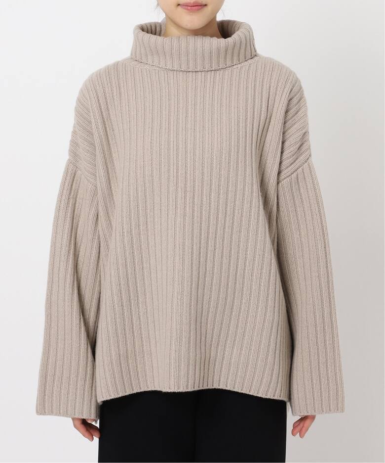 Wide Rib Turtul neck Pullover（ニット／セーター）｜AP STUDIO 