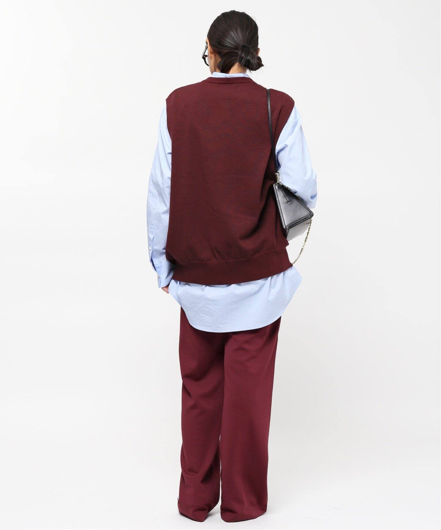 CINOH / チノ】別注 Vneck Knit vest（ベスト）｜AP STUDIO（エーピー 