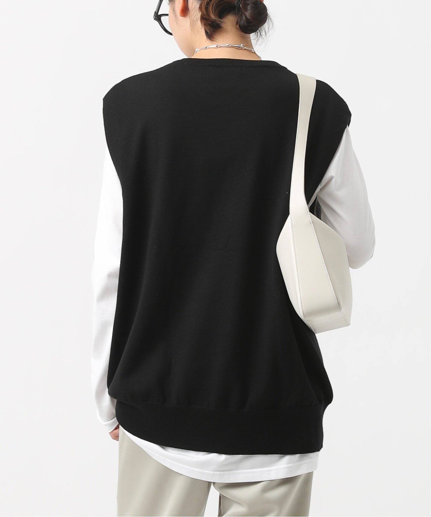 CINOH / チノ】別注 Vneck Knit vest（ベスト）｜AP STUDIO（エーピー 