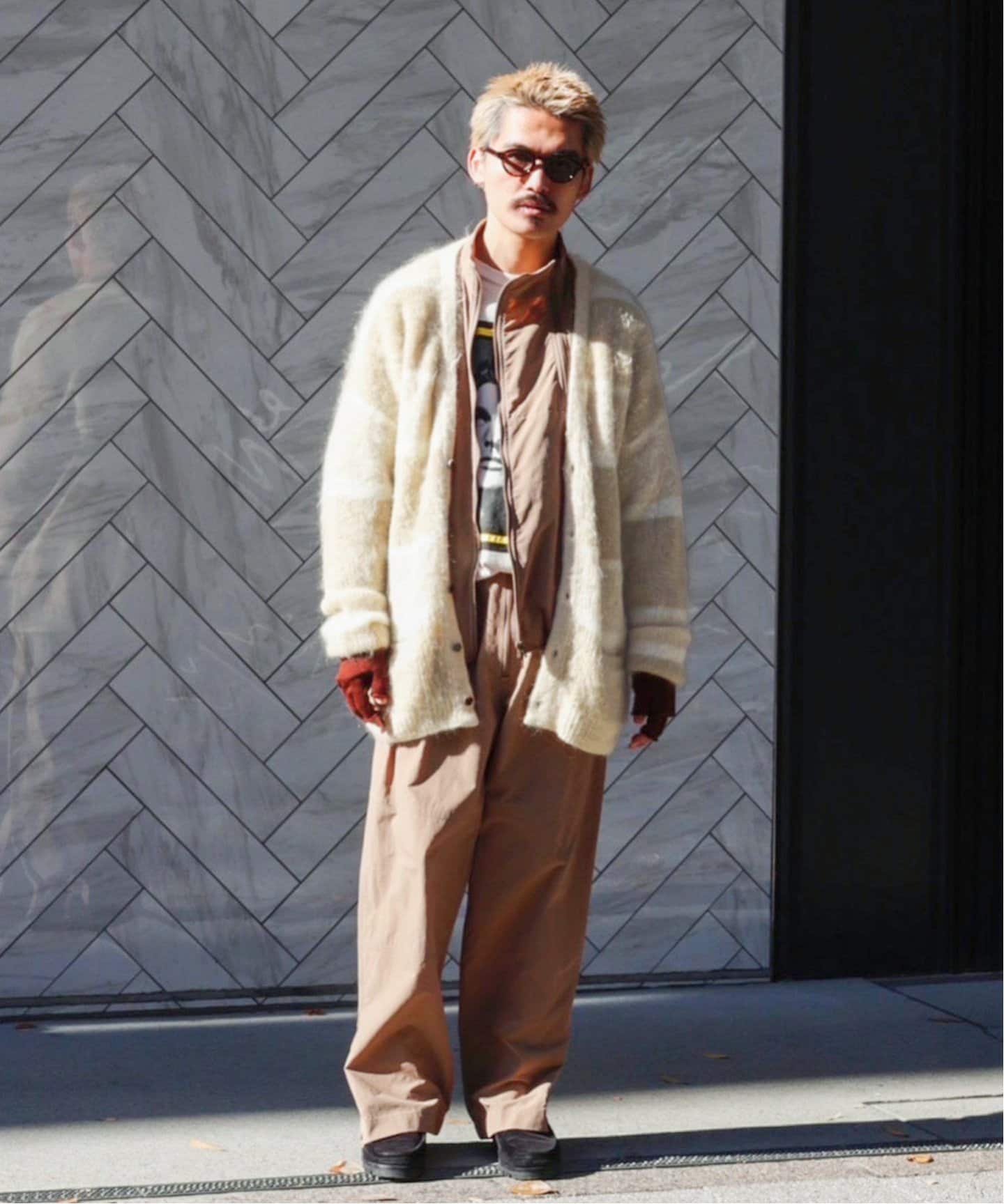 cassette / カセット】mohair shaggy C/D（カーディガン）｜WISM