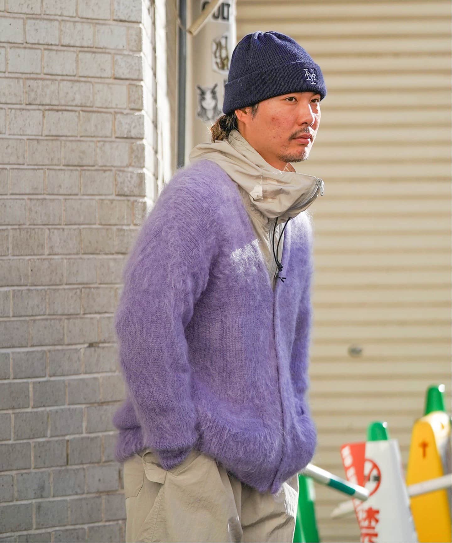 cassette / カセット】mohair shaggy C/D（カーディガン）｜WISM