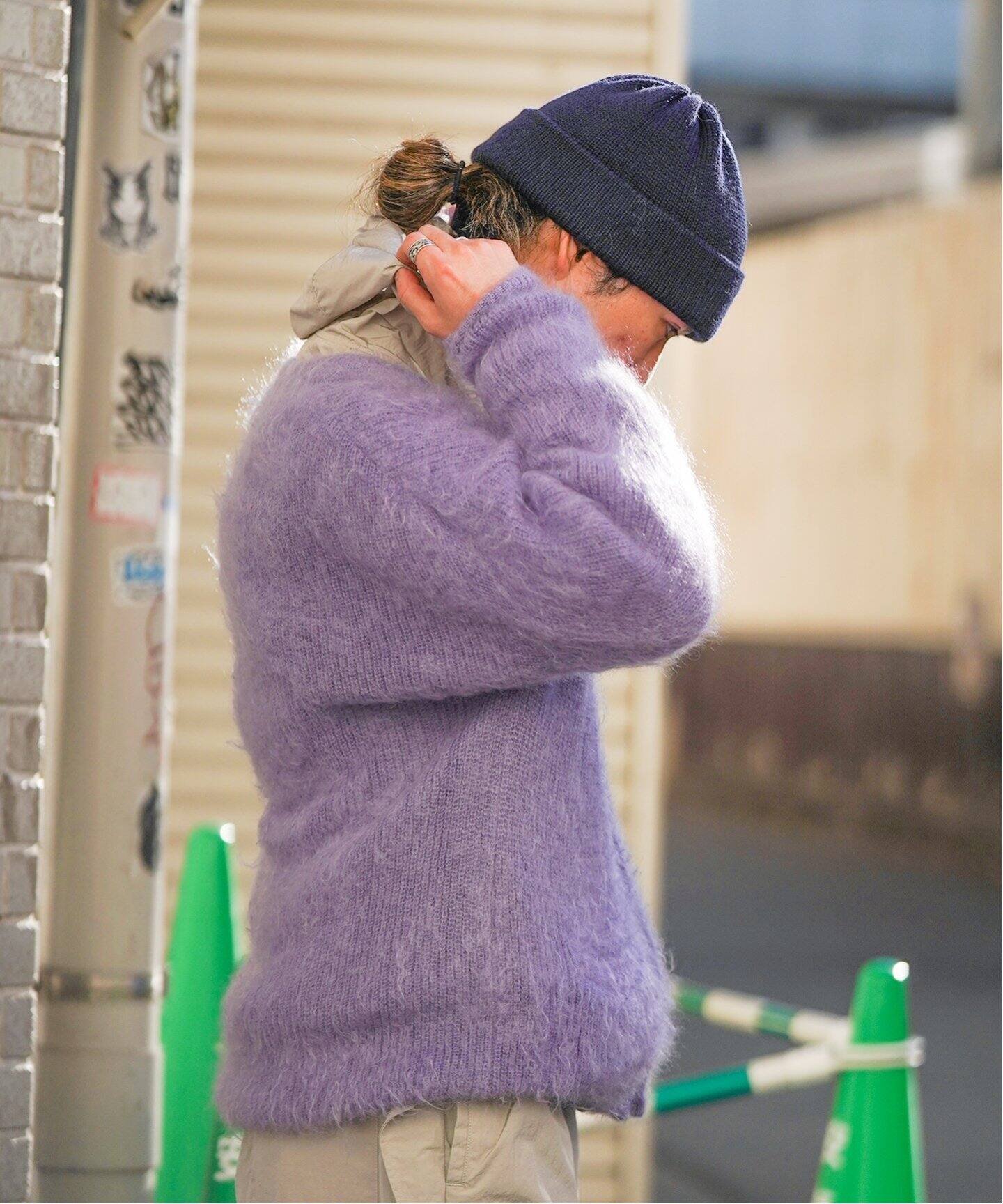 cassette / カセット】mohair shaggy C/D（カーディガン）｜WISM