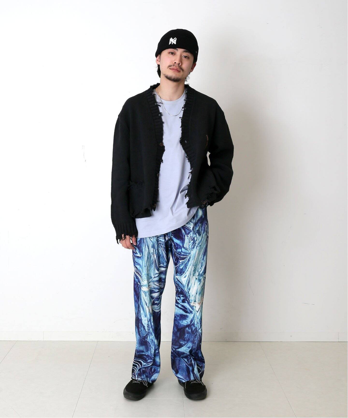 doublet / ダブレット】OVERSIZED CUT-OFF CARDIGAN（カーディガン 