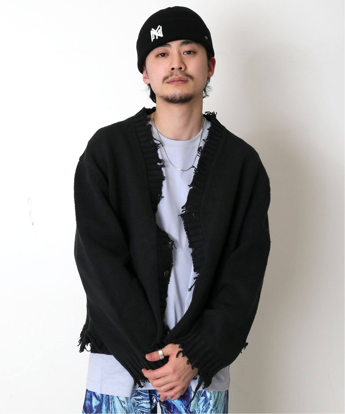 doublet / ダブレット】OVERSIZED CUT-OFF CARDIGAN（カーディガン 