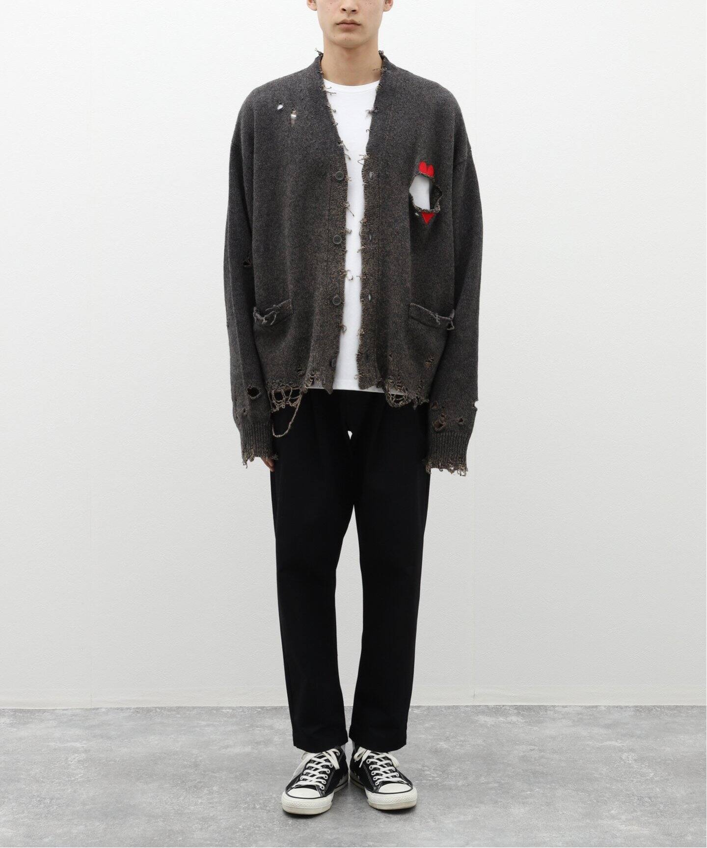 doublet / ダブレット】BROKEN HEART CARDIGAN（カーディガン）｜WISM 