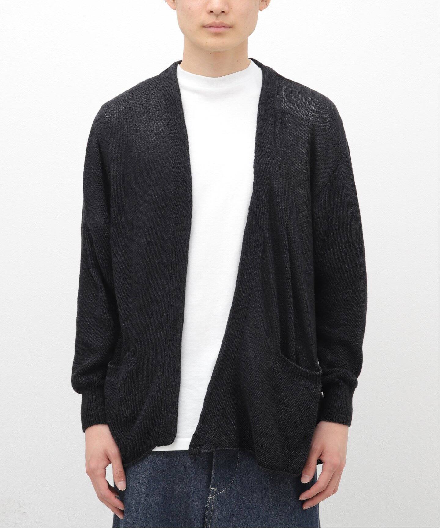 COMOLI 23SS 7Gコットン ニットカーディガン 