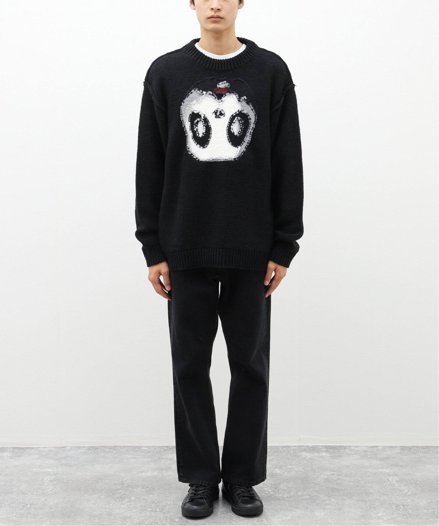 doublet / ダブレット】HAND-KNITTING JACQUARD PULLOVER（ニット 