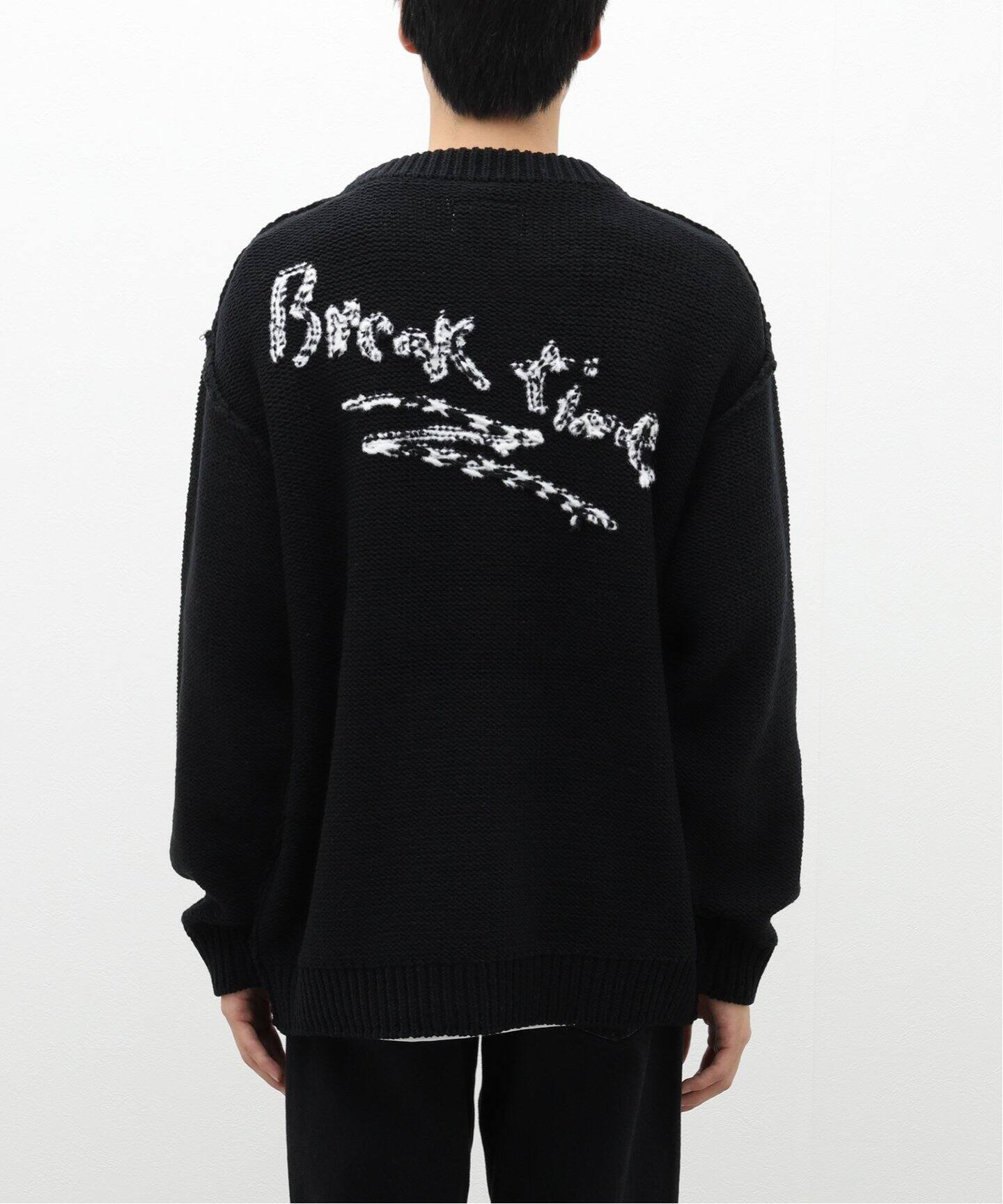 doublet / ダブレット】HAND-KNITTING JACQUARD PULLOVER（ニット  