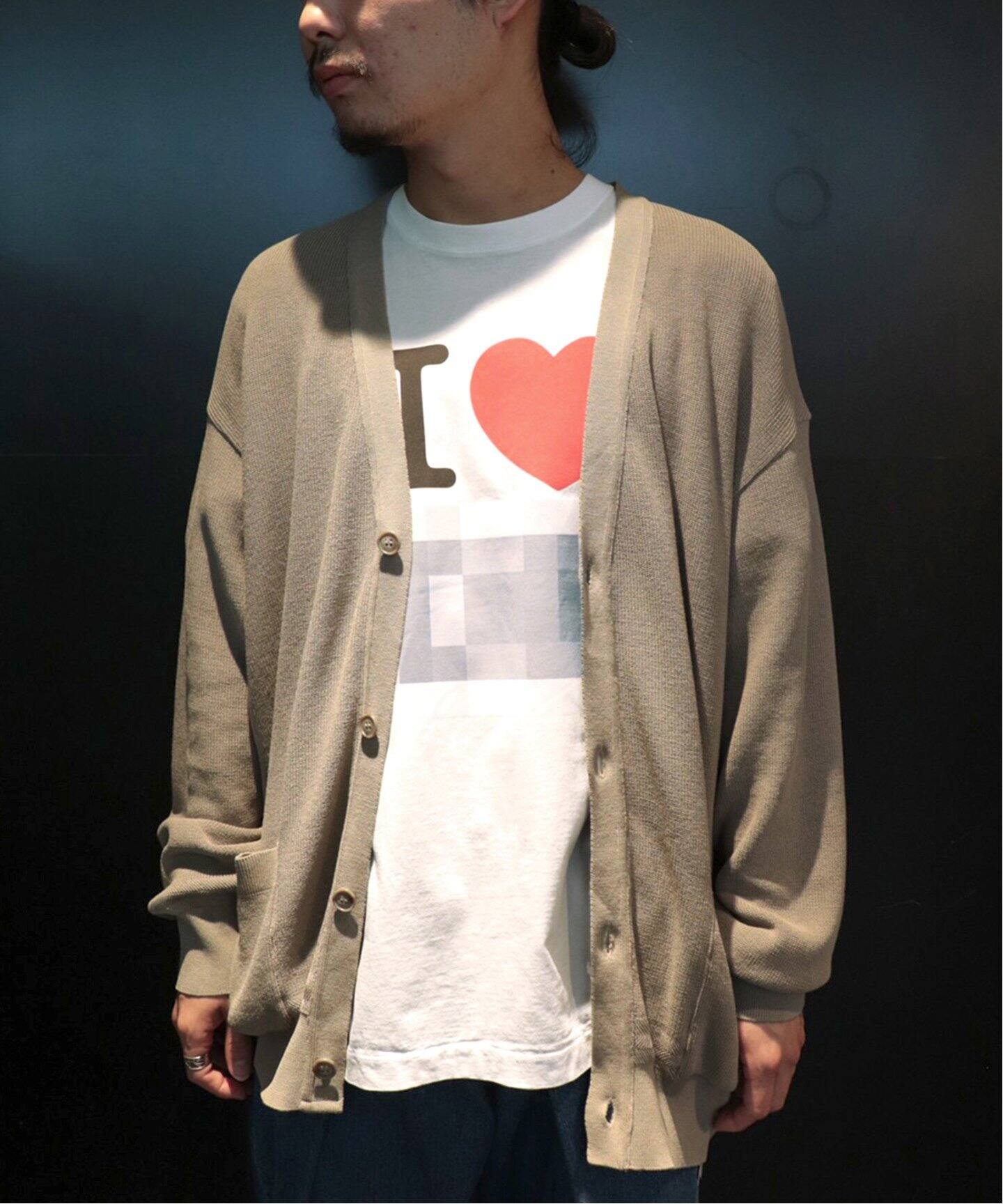 ULTERIOR / アルテリア】HARD TWISTED COTTON CARDIGAN（カーディガン 