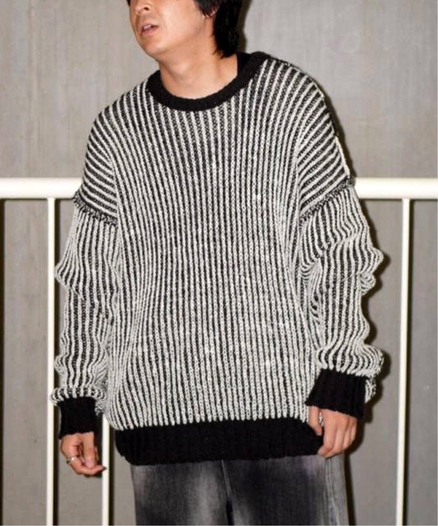 ANCELLM / アンセルム】OVER CORD KNIT（ニット／セーター）｜WISM  