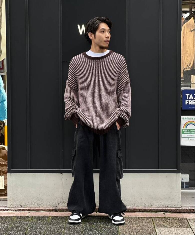 ANCELLM / アンセルム】OVER CORD KNIT（ニット／セーター）｜WISM 