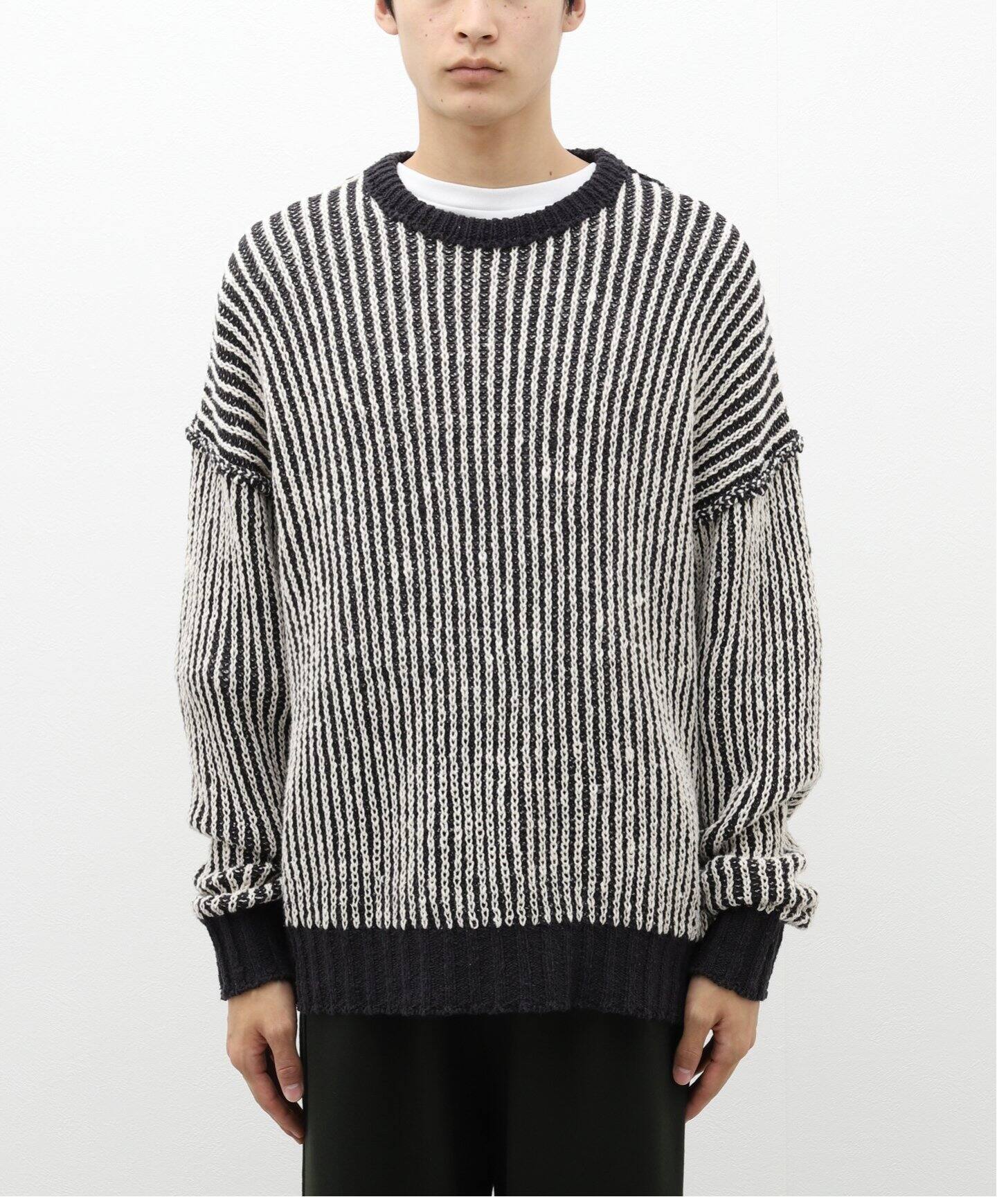 ANCELLM / アンセルム】OVER CORD KNIT（ニット／セーター）｜WISM  