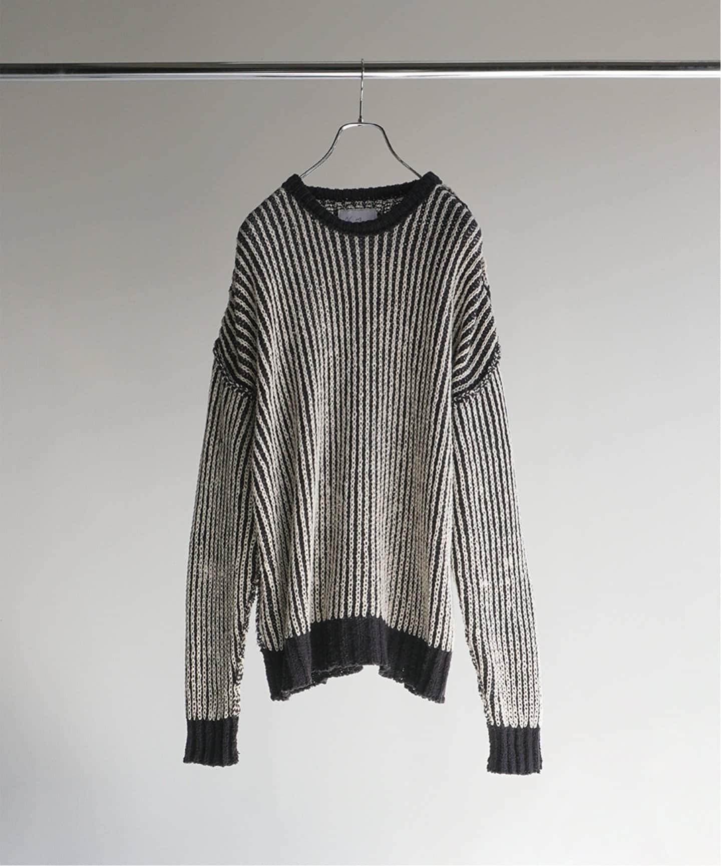 ANCELLM / アンセルム】OVER CORD KNIT（ニット／セーター