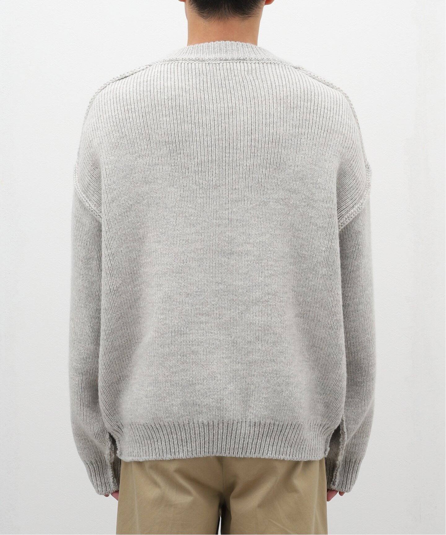UNUSED / アンユーズド】US2365 HALF ZIP KNIT（ニット／セーター 