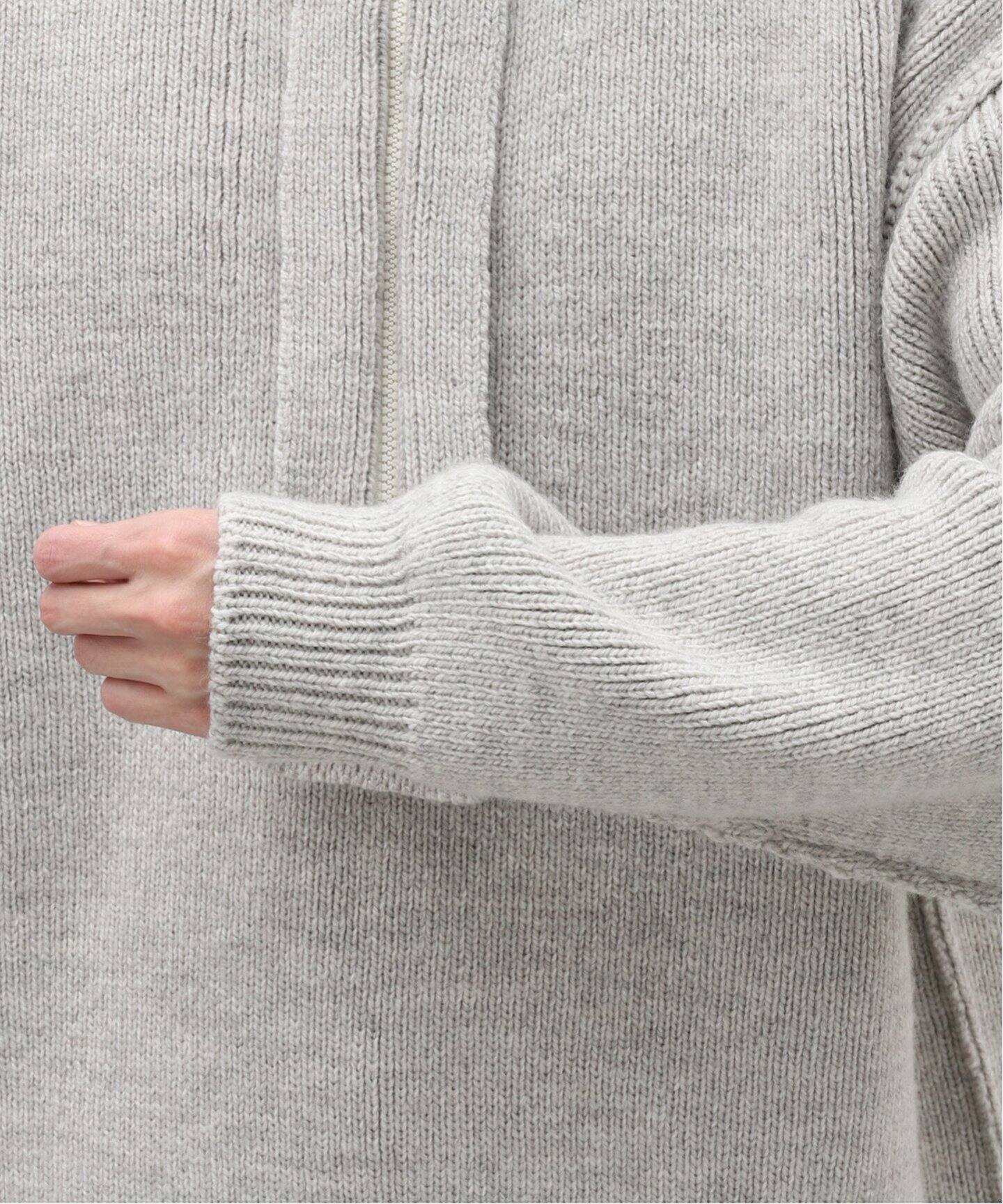 UNUSED / アンユーズド】US2365 HALF ZIP KNIT（ニット／セーター 