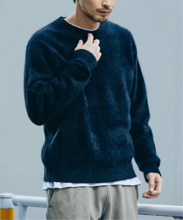 FOX BLEND / フォックスブレンド】クルーネックニット（ニット 