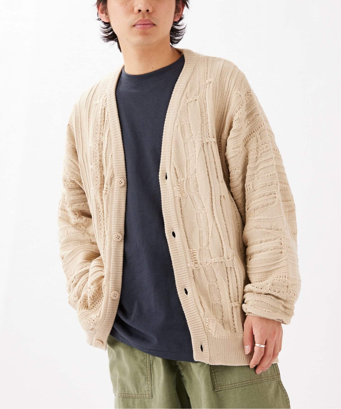 MAVIMOON カーディガン シアーニットカーディガン｜WOMEN｜250HAF70-278F｜AZUL BY