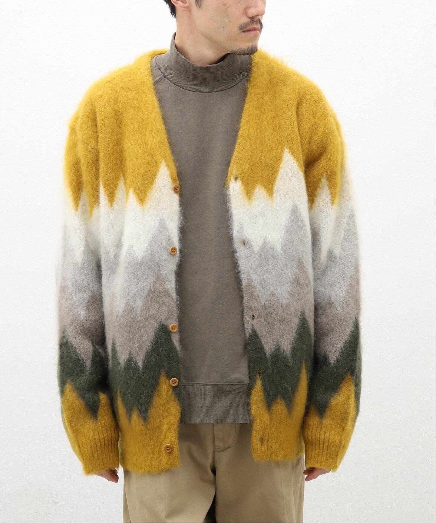 LENO / リノ×JOURNAL STANDARD 】別注 MOHAIR CARDIGAN（カーディガン 