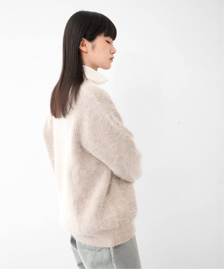 FOLL / フォル】wardrobe shaggy cardigan : カーディガン 