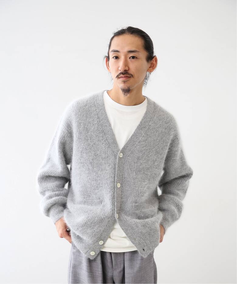 FOLL / フォル】wardrobe shaggy cardigan : カーディガン 