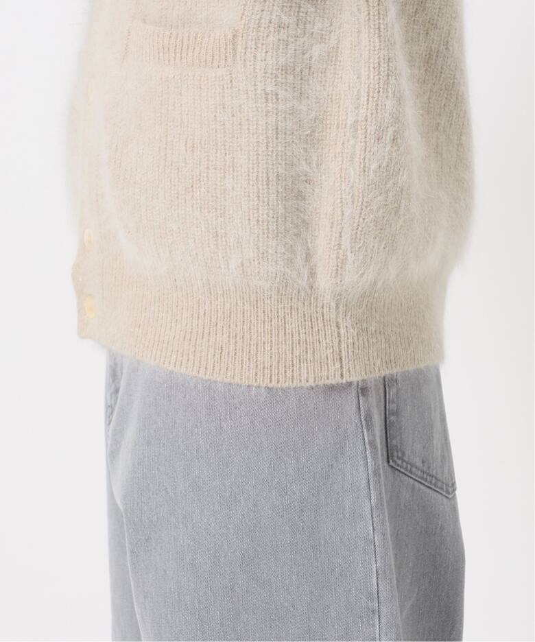 FOLL / フォル】wardrobe shaggy cardigan : カーディガン 