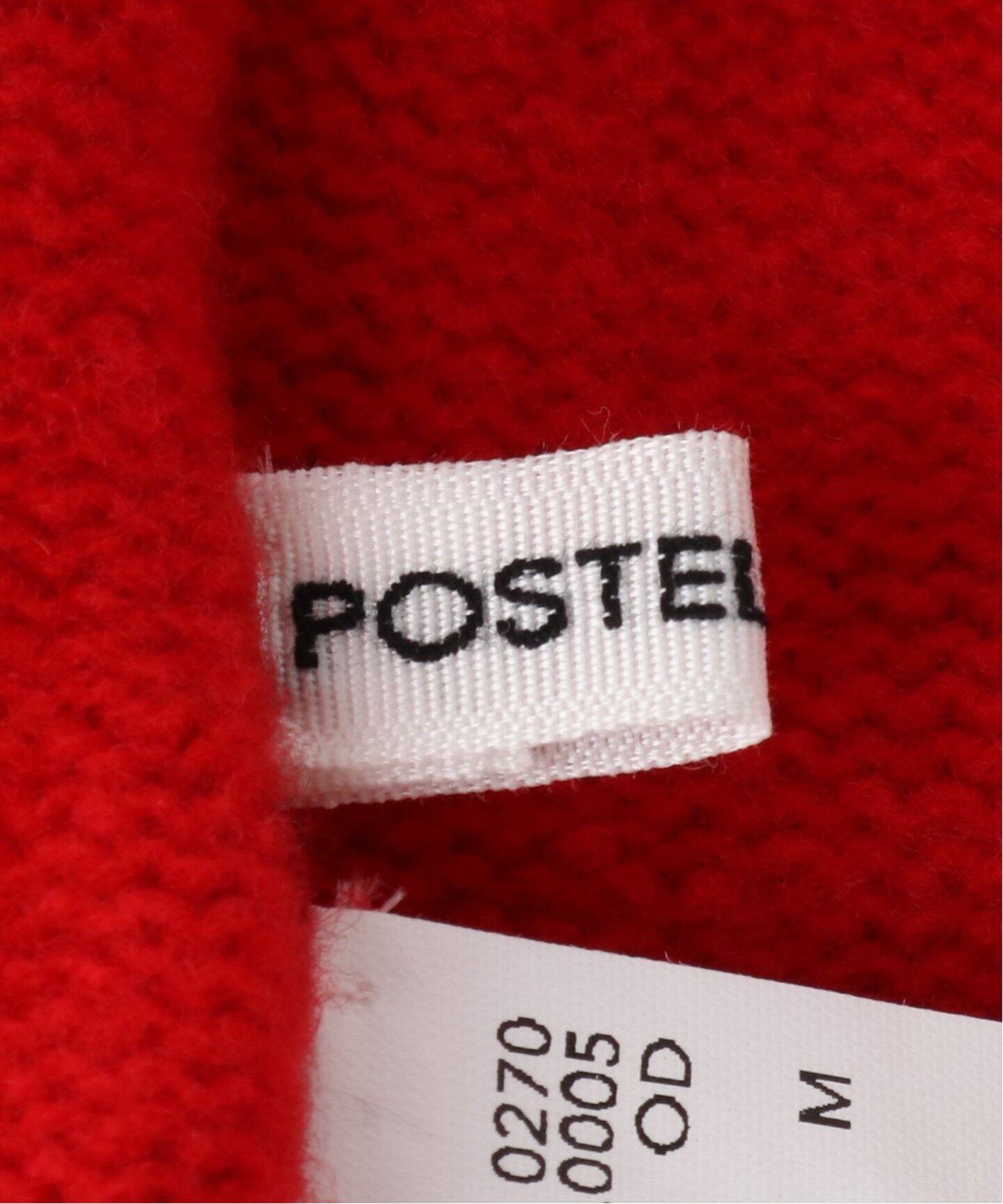 POSTELEGANT/ポステレガント】 fine wool high neck long kni（ニット 